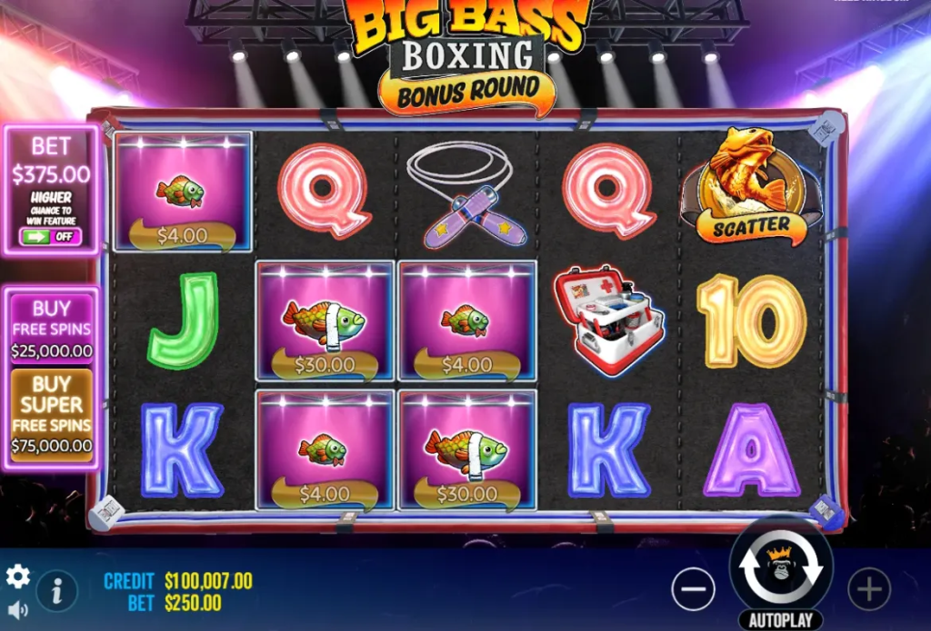 Big Bass Boxing Bonus Round App