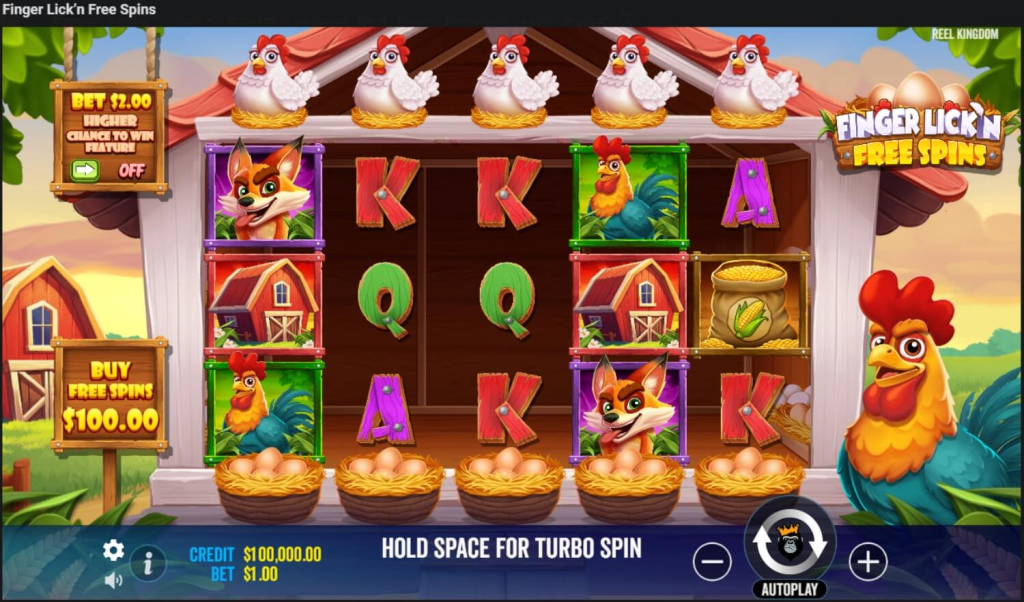 Finger Lick’n Free Spins Demo