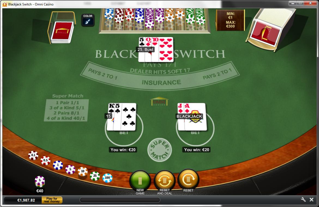 Super Card Blackjack App