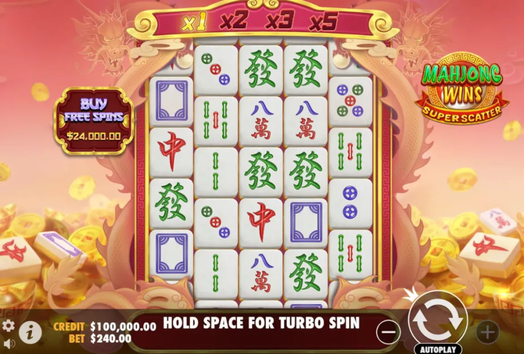 Mahjong Wins Super Scatter Demo