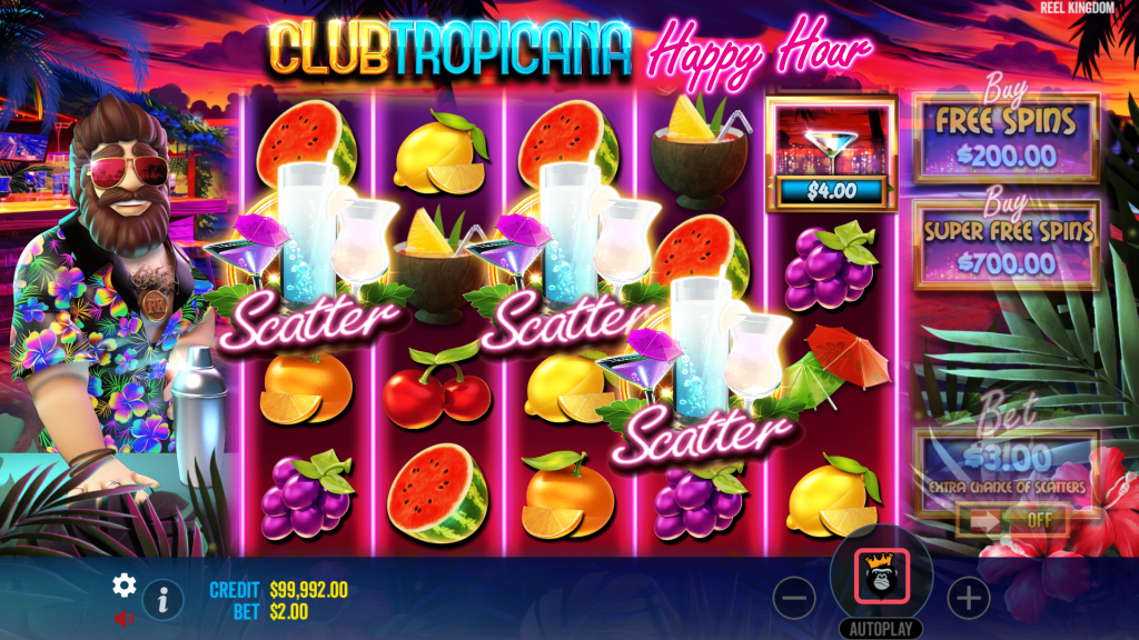 Club Tropicana Happy Hour Demo